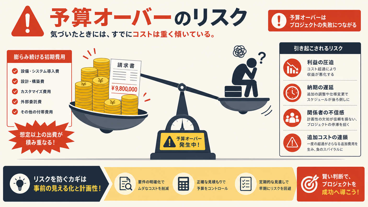 引っ越し予算をしっかり立てるべき理由
