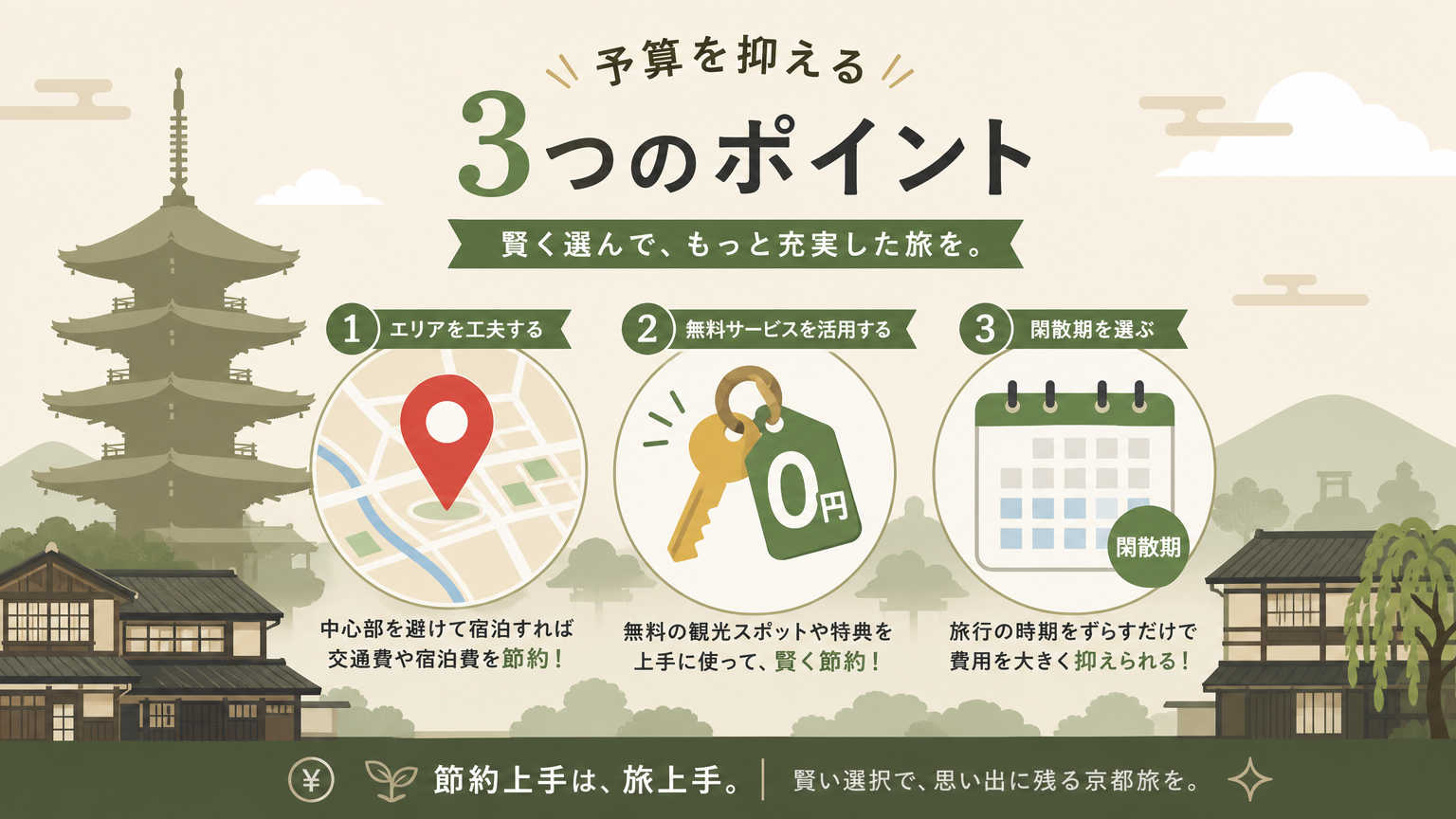 京都で引っ越し予算を抑えるコツ